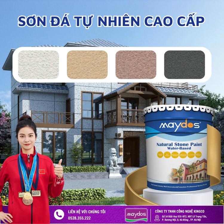 Sơn Đá Tự Nhiên Maydos