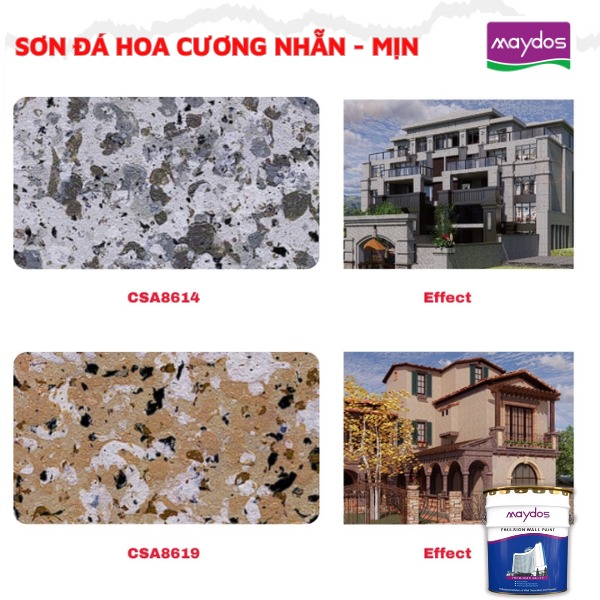 sơn đá hoa cương nhẵn